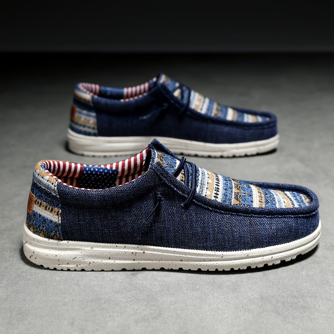 Jason - Loafer Shoes With Decorative Shoelaces