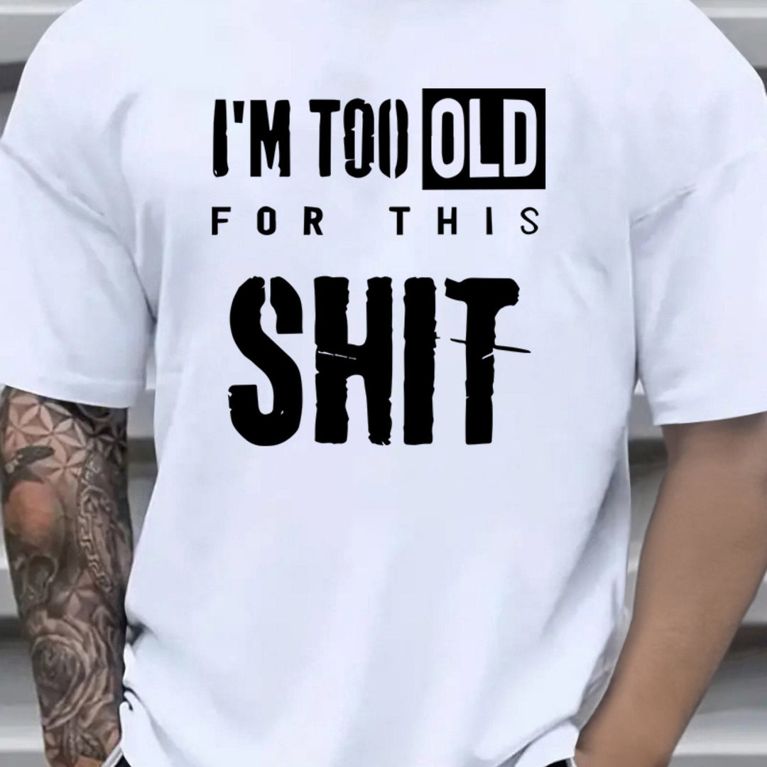 Marcin – Elegant T-Shirt With Round Neck