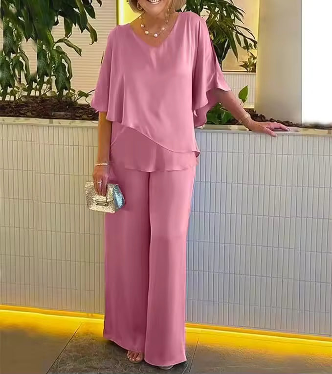 Lurena - Two-Piece Set With Elegant Flair