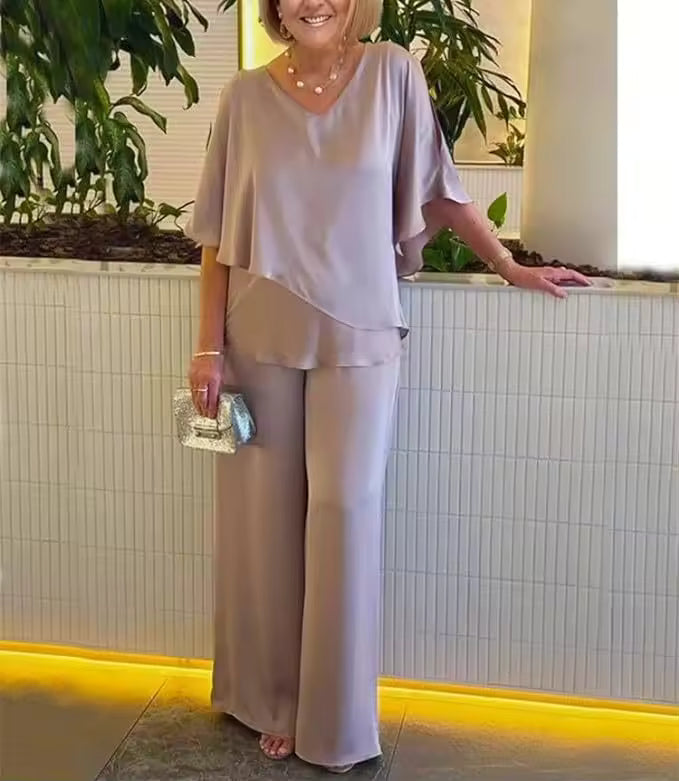 Lurena - Two-Piece Set With Elegant Flair