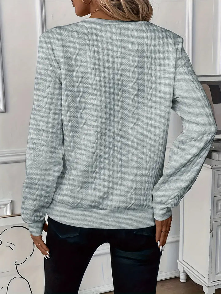 Karoline – Elegant And Comfortable Zip-Up Sweater