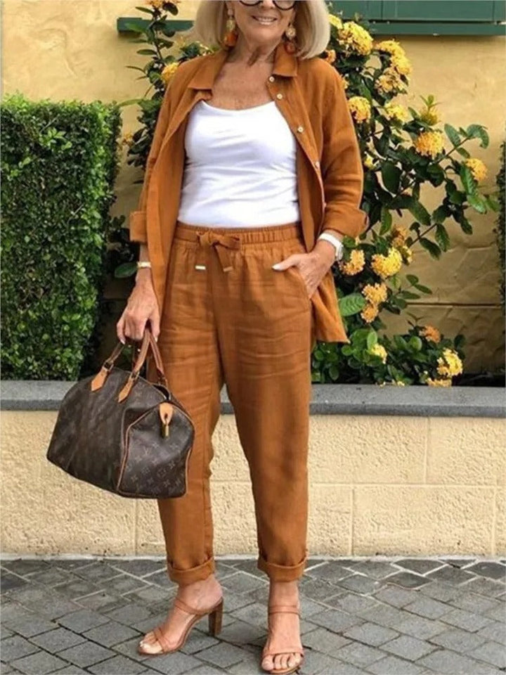 Henna - Long Sleeved Shirt and Pants Set