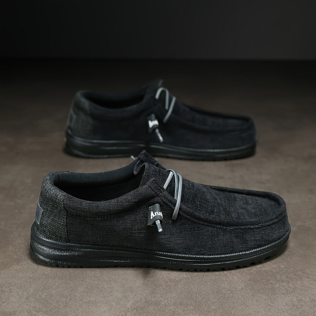 Jason - Loafer Shoes With Decorative Shoelaces