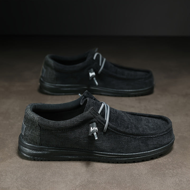 Jason - Loafer Shoes With Decorative Shoelaces
