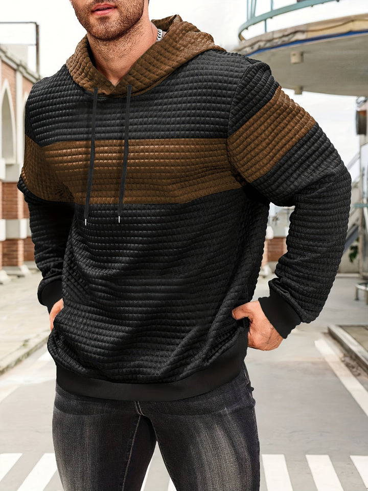Fredric - Blocking Stylish Hoodie Sweatshirt