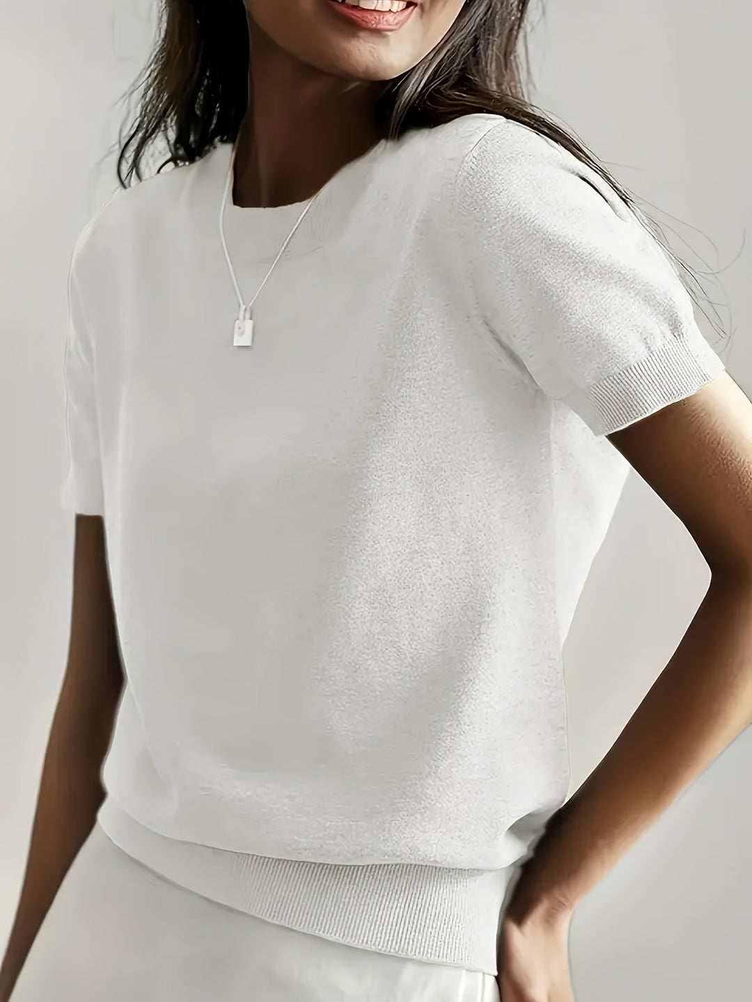 Jacquie - High Elasticity Casual T-Shirt