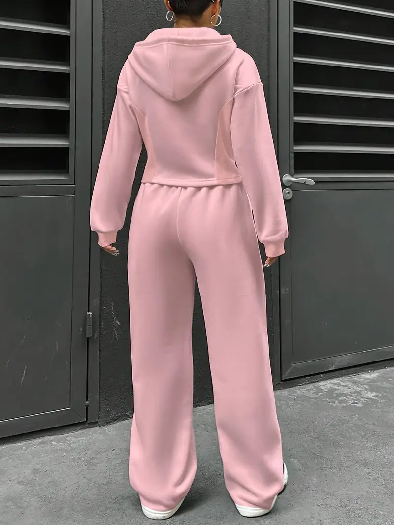 Nanci - Casual Long Sleeve Two Piece Set