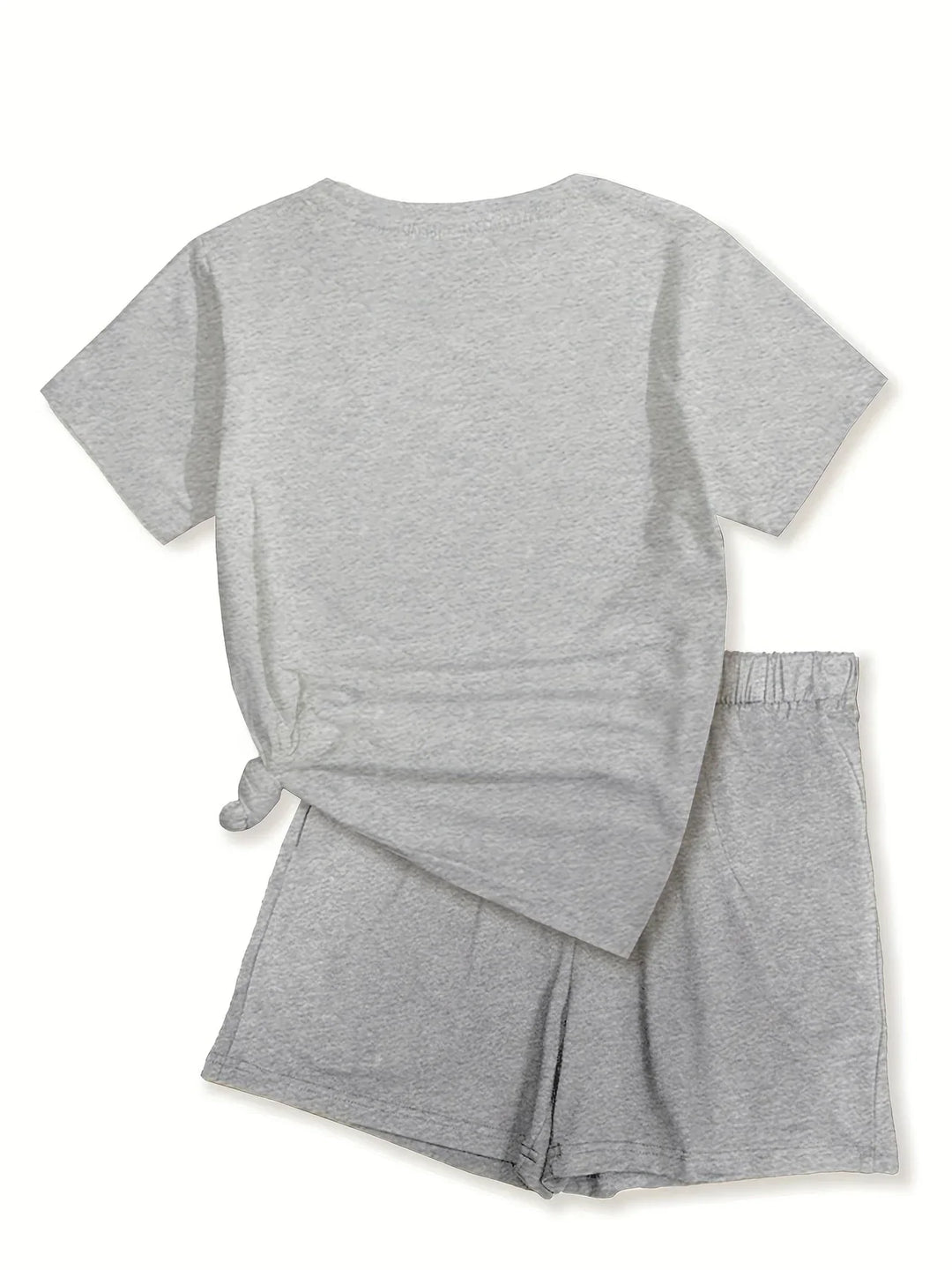 Lyra - Casual Two Piece Set With Graphic Print