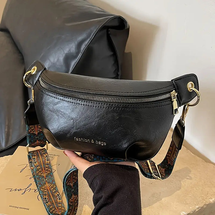Jasleen - Wide Strap Shoulder Bag