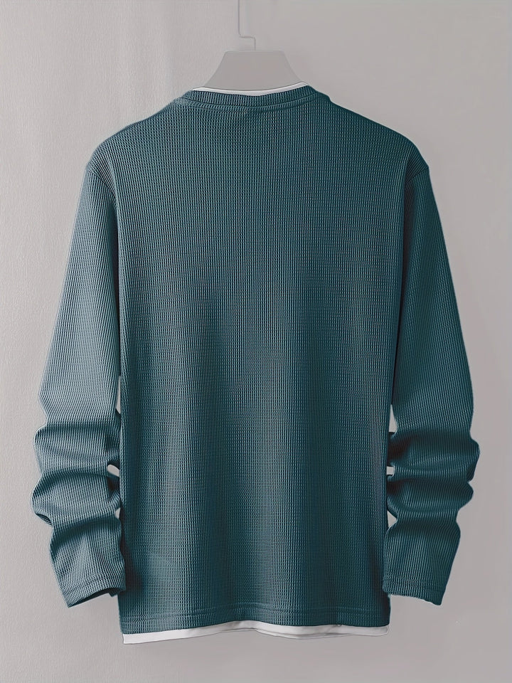 Desmond - Long Sleeve Shirt With Face Print