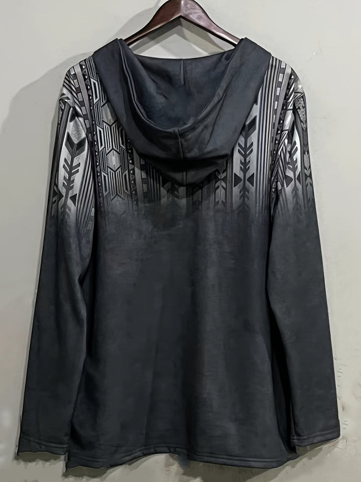 Sandeep - Casual 3D Printed Hoode