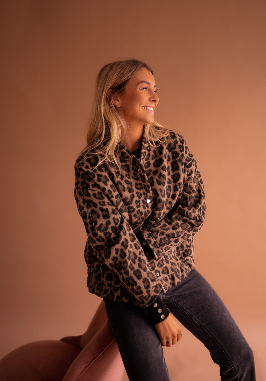 Charlotte | Chic Leopard Jacket