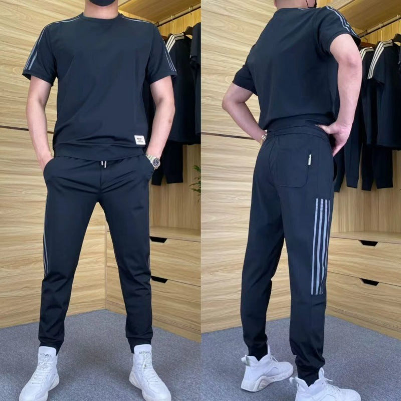 Sam - Short Sleeve Two Piece Set