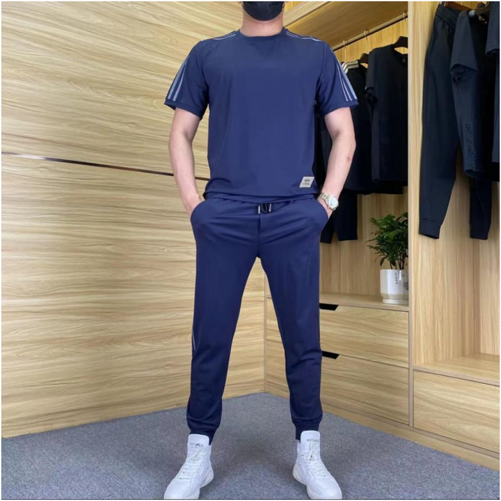 Sam - Short Sleeve Two Piece Set